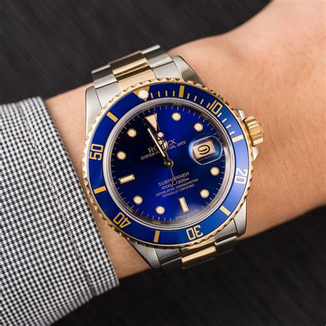 rolex 16803 blue|rolex submariner 16803 price.